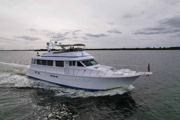 Slide: The Image of Hatteras 70 Sport Deck Motor Yacht 1997 - 1