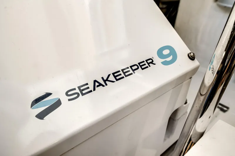 Slide: The Image of Seakeeper 9 stabilizer on 2024 Maritimo M55 yacht, enhancing stability and comfort. - 51