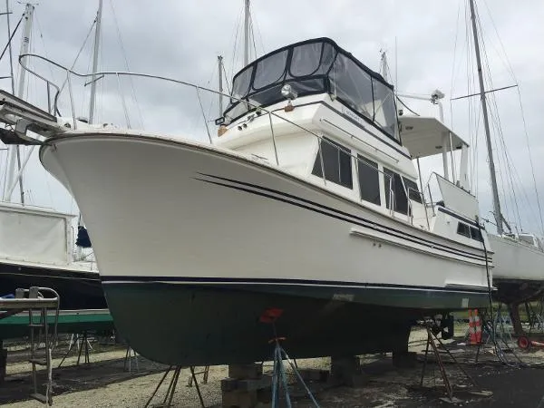 Slide: The Image of Senator Futura Sundeck Trawler 1987 - 0