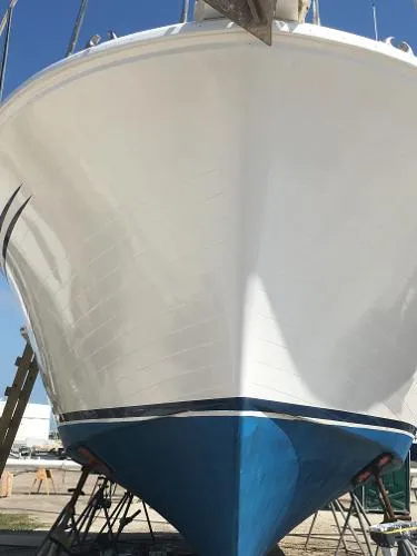 Slide: The Image of Senator Futura Sundeck Trawler 1987 - 1