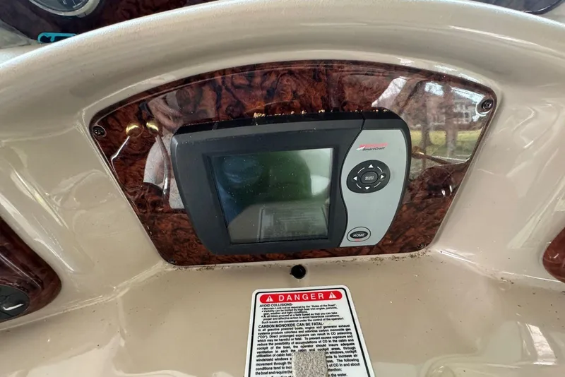 Slide: The Image of Dashboard of a 2005 Sea Ray 340 Sundancer with SmartCraft display. - 17