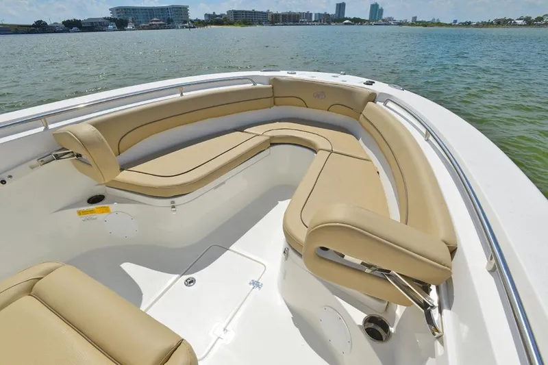Slide: The Image of Manufacturer Provided Image: 2020 NauticStar 25 XS Offshore boat with spacious seating area. - 6
