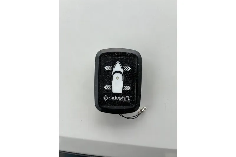 Slide: The Image of Remote control for Sideshift docking system on 1994 Carver 370 Aft Cabin Motor Yacht. - 23