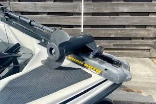 Slide: The Image of 2008 Stratos 476 Ski-N-Fish boat with Minn Kota trolling motor. - 7