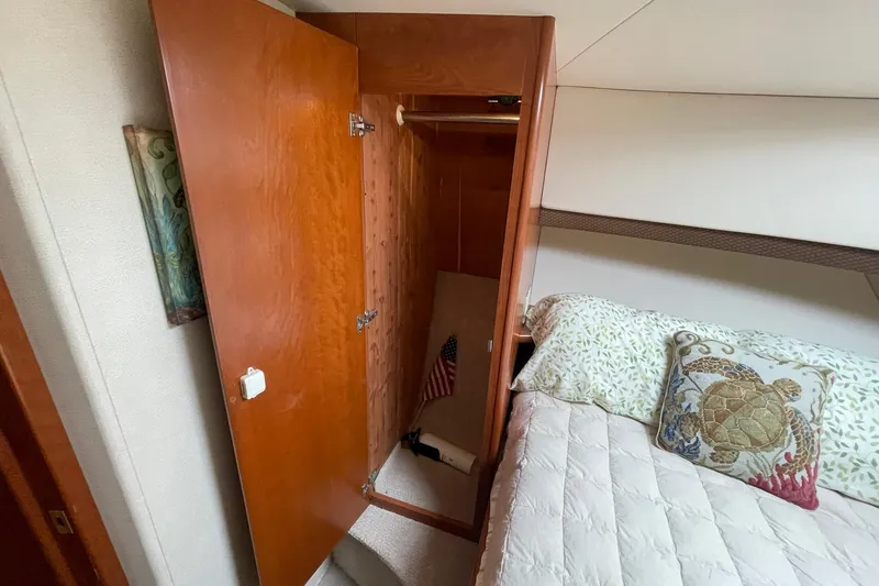 Slide: The Image of CEDAR LINED CLOSET IN MASTER STATEROOM - 20