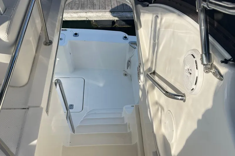 Slide: The Image of MOLDED STEPS TO AND FROM THE FLYBRIDGE!! - 28