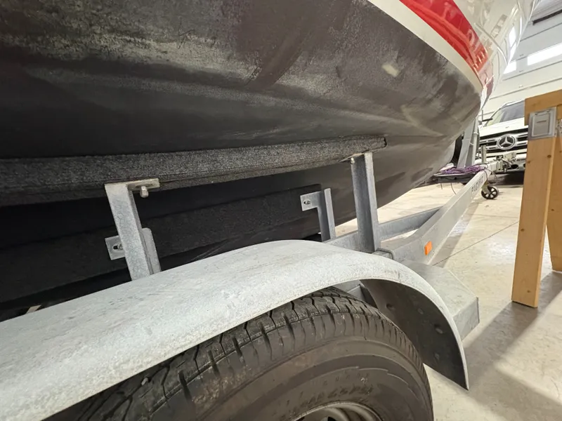 Slide: The Image of 2021 Duffy Cuddy Cabin on trailer in workshop. - 13