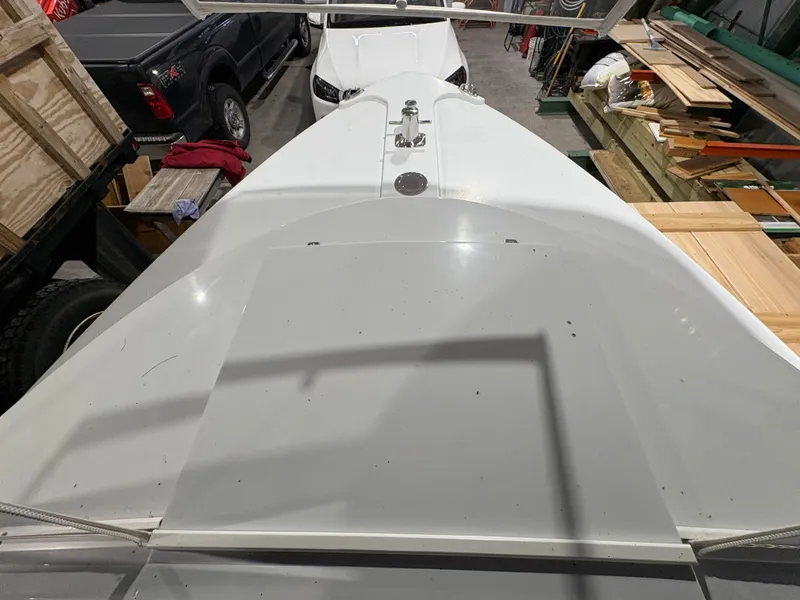 Slide: The Image of Duffy Cuddy Cabin 2021 stored in a workshop. - 40