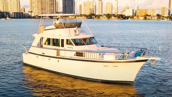 Slide: The Image of Hatteras 53 Yacht Fisherman 1978 - 3