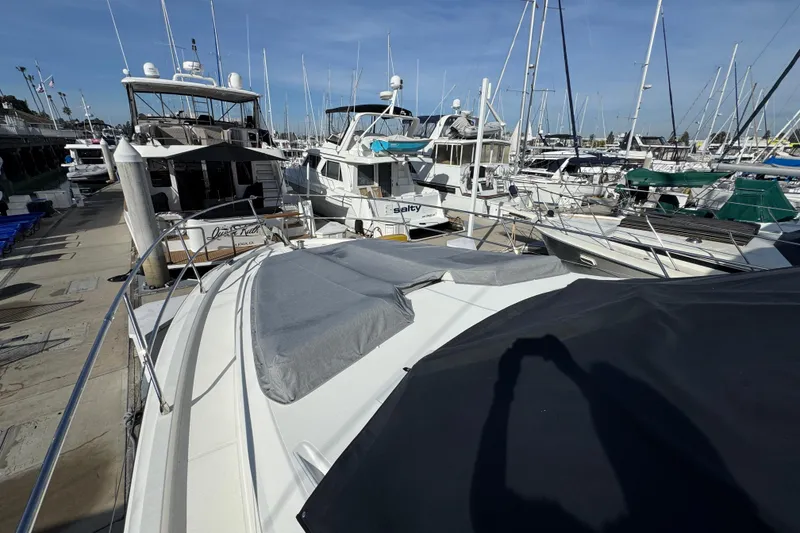 Slide: The Image of 2020 Beneteau Monte Carlo 52 yacht docked in a marina with other boats. - 37