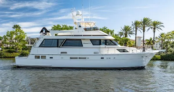 Slide: The Image of Hatteras 67 Cockpit Motor Yacht 1988 - 0