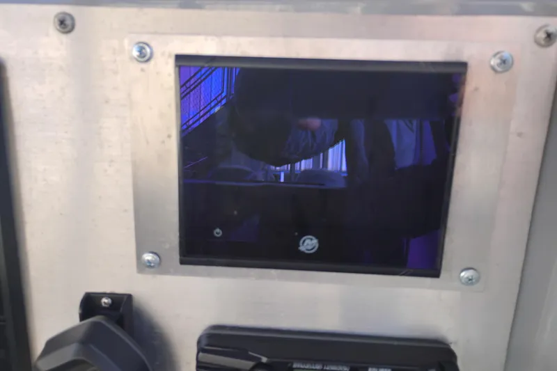 Slide: The Image of Control panel of 2008 Valiant PT-750 with reflective screen and metallic frame. - 13