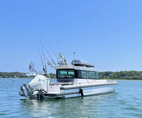 Slide: The Image of Axopar 28 AFT CABIN 2021 - 1