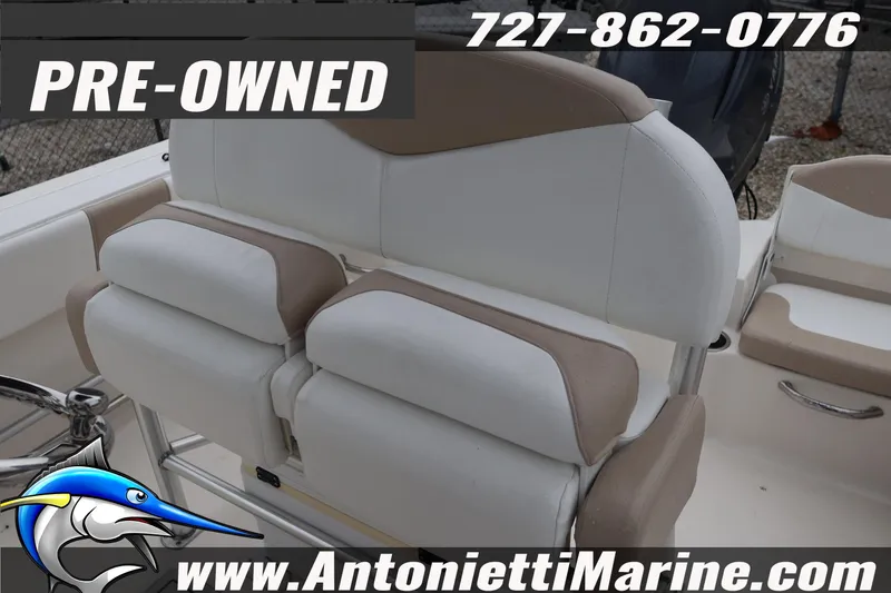 Slide: The Image of Pre-owned 2017 Robalo R200 Center Console boat seating, contact Antonietti Marine. - 22