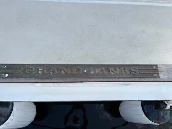 Slide: The Image of Grand Banks 36 Classic 1977 - 2