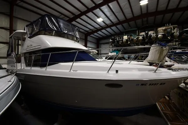 Slide: The Image of Carver Yachts 400 Cockpit Motor Yacht 1996 - 1