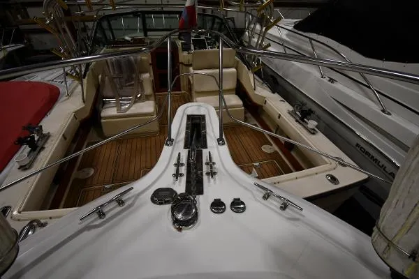 Slide: The Image of Carver Yachts 400 Cockpit Motor Yacht 1996 - 3