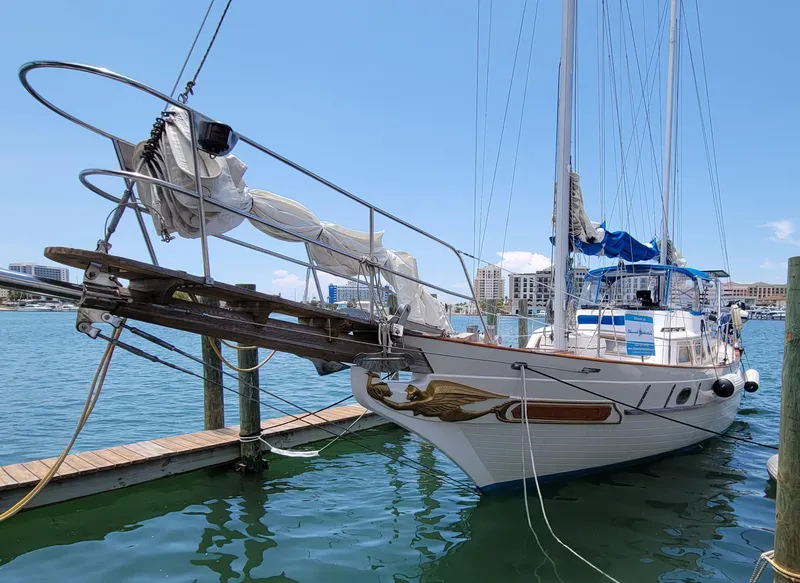 Slide: The Image of Ta Chiao CT 42 Mermaid Ketch 1987 - 0