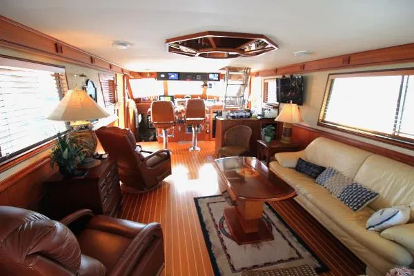 Slide: The Image of Hatteras 54 Motor Yacht 1986 - 1