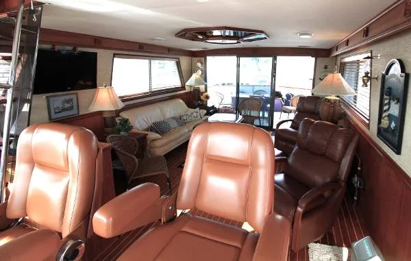 Slide: The Image of Hatteras 54 Motor Yacht 1986 - 2