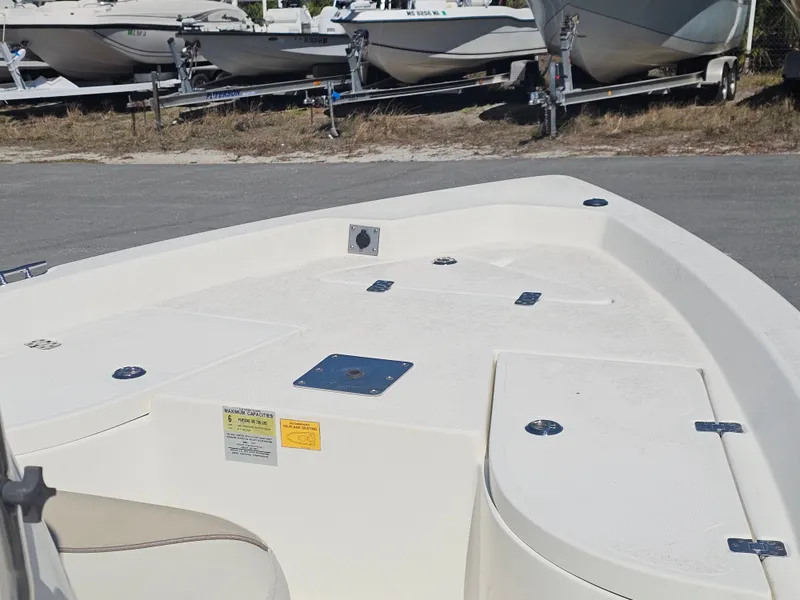 Slide: The Image of 2018 NauticStar 1810 NauticBay boat on a trailer. - 4