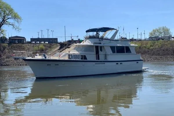 Slide: The Image of Hatteras 53 Extended Deckhouse Motor Yacht 1984 - 0