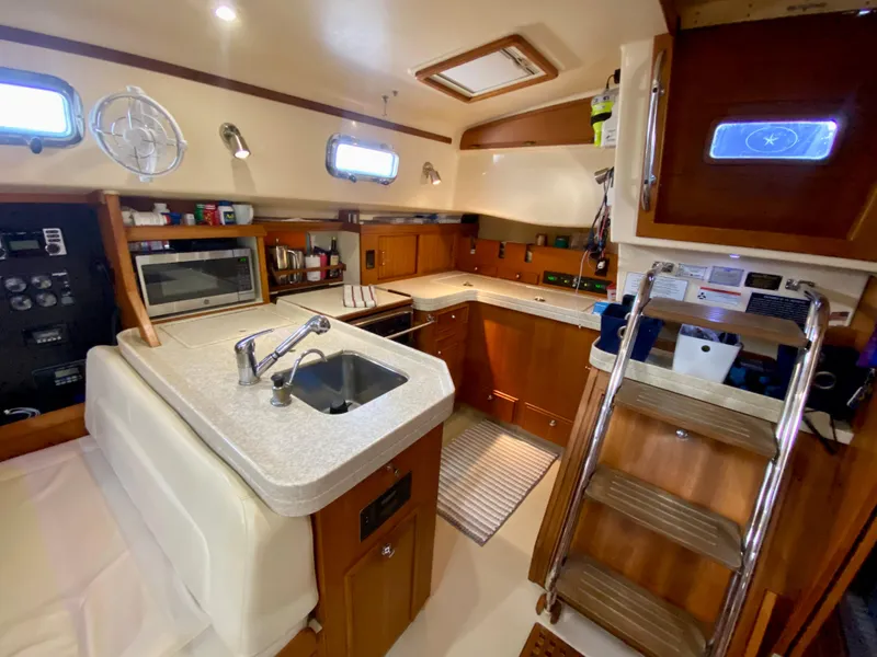 Slide: The Image of Galley and Companionway - 25