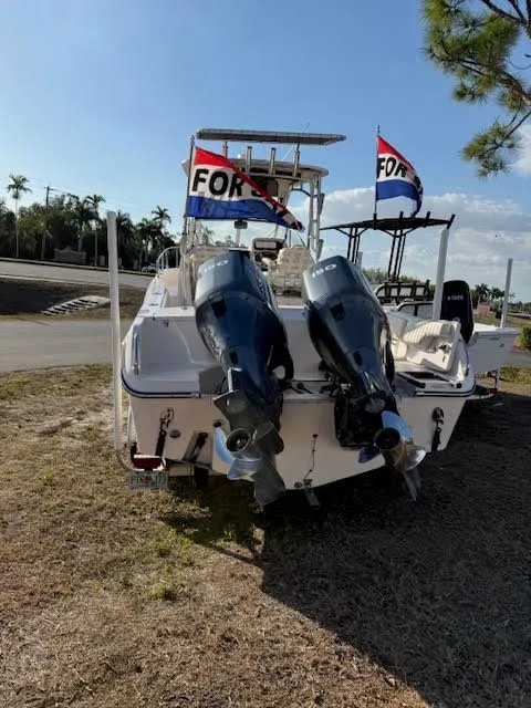 Slide: The Image of 2008 Grady-White Journey 258 boat with twin outboard engines, for sale. - 3