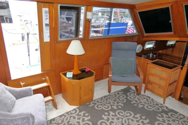 Slide: The Image of Gulfstar Aft Cabin Sundeck Trawler 1975 - 2