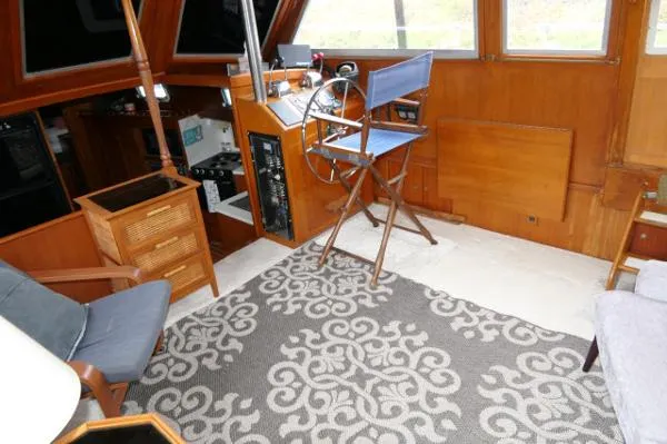 Slide: The Image of Gulfstar Aft Cabin Sundeck Trawler 1975 - 3