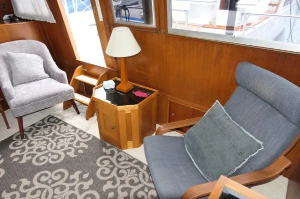 Slide: The Image of Gulfstar Aft Cabin Sundeck Trawler 1975 - 6