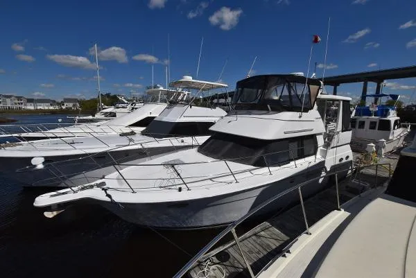Slide: The Image of Carver Yachts 356 Aft Cabin 1999 - 0