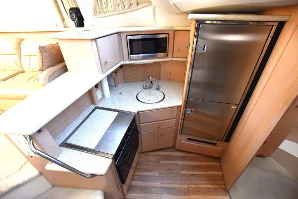Slide: The Image of Carver Yachts 356 Aft Cabin 1999 - 11