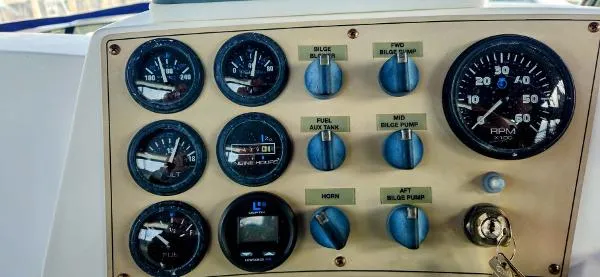 Slide: The Image of Carver Yachts 356 Aft Cabin Motor Yacht 2000 - 11