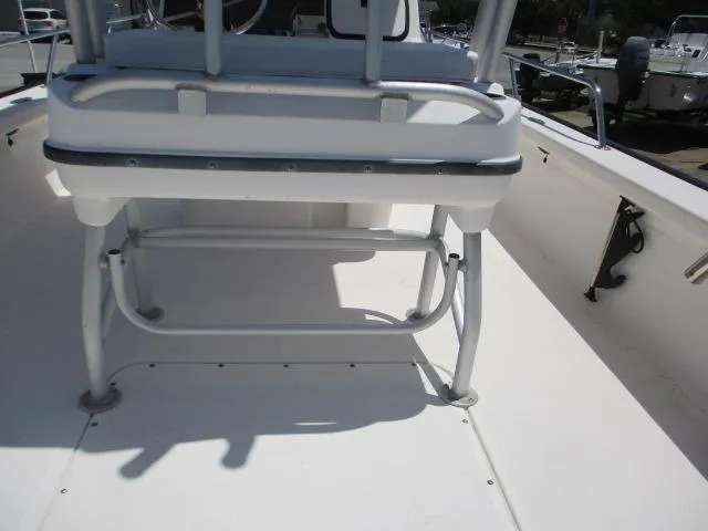 Slide: The Image of Interior view of a 2002 Everglades 250 Center Console boat. - 20