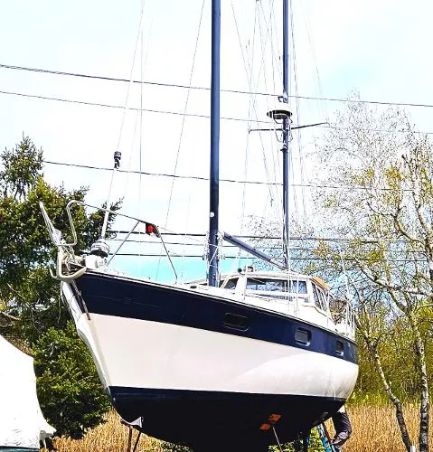 Slide: The Image of Fiskars Finnsailor 38 Motorsailor 1978 - 2