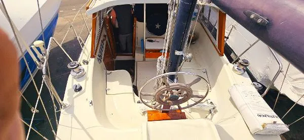Slide: The Image of Fiskars Finnsailor 38 Motorsailor 1978 - 8