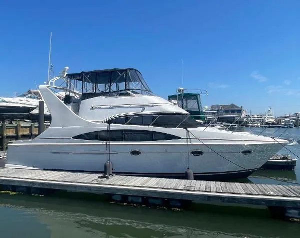 Slide: The Image of Carver Yachts 410 Sport Sedan 2002 - 0