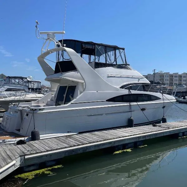 Slide: The Image of Carver Yachts 410 Sport Sedan 2002 - 1