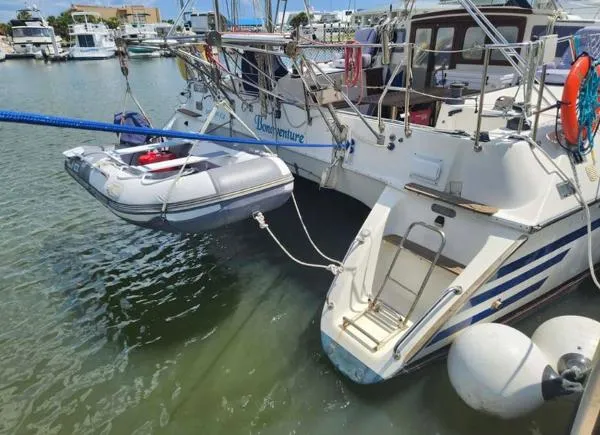 Slide: The Image of Privilege Catamaran 1990 - 3