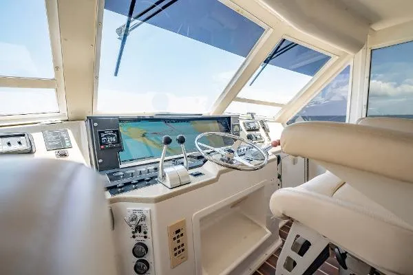 Slide: The Image of Viking 60' Cockpit Sport Yacht 2000 - 10