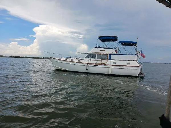 Slide: The Image of Gulfstar 43 Sundeck MKll 1975 - 1