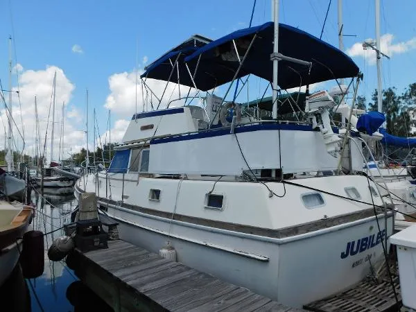 Slide: The Image of Gulfstar 43 Sundeck MKll 1975 - 2