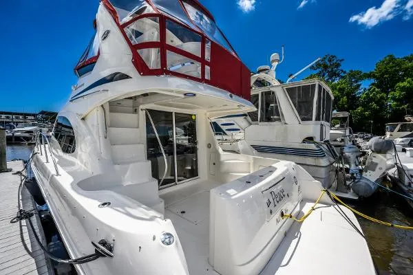 Slide: The Image of Sea Ray 420 Sedan Bridge 2005 - 10
