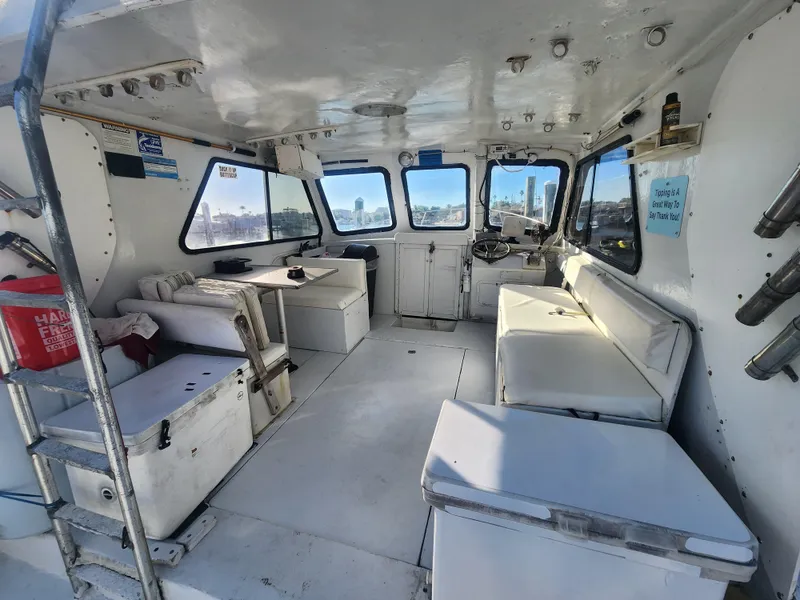 Slide: The Image of Crusader Boats 34 Commercial Flybridge 1984 - 5