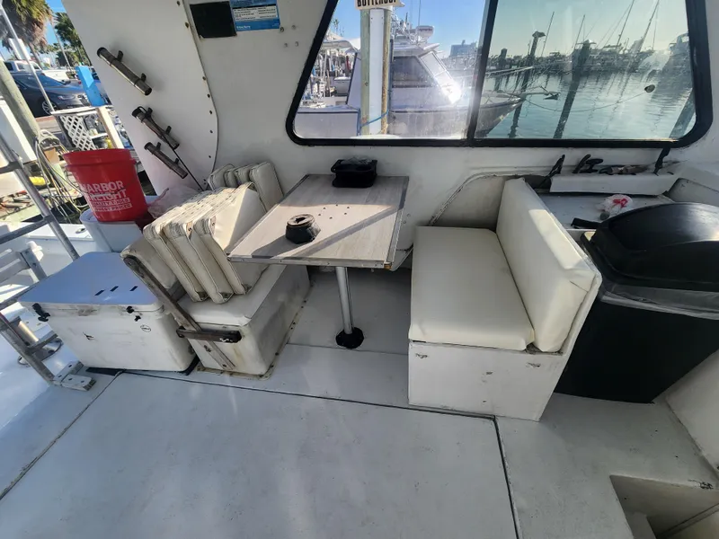 Slide: The Image of Crusader Boats 34 Commercial Flybridge 1984 - 9