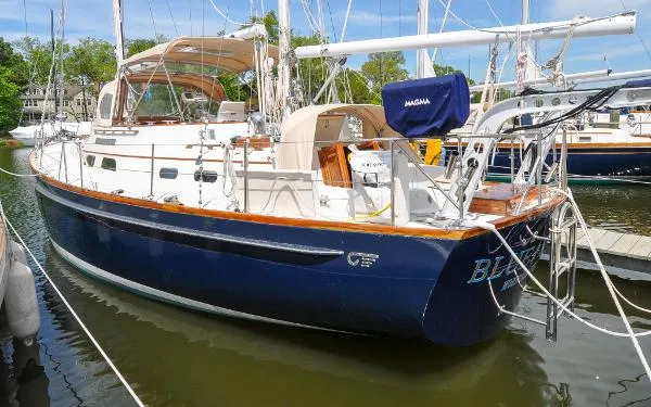 Slide: The Image of Hinckley Yachts 49 1973 - 4