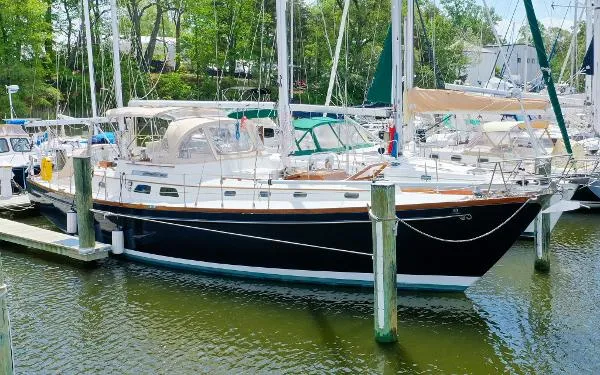 Slide: The Image of Hinckley Yachts 49 1973 - 7