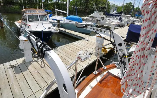 Slide: The Image of Hinckley Yachts 49 1973 - 8