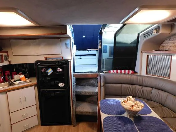 Slide: The Image of Sea Ray 390 Express Cruiser 1989 - 2